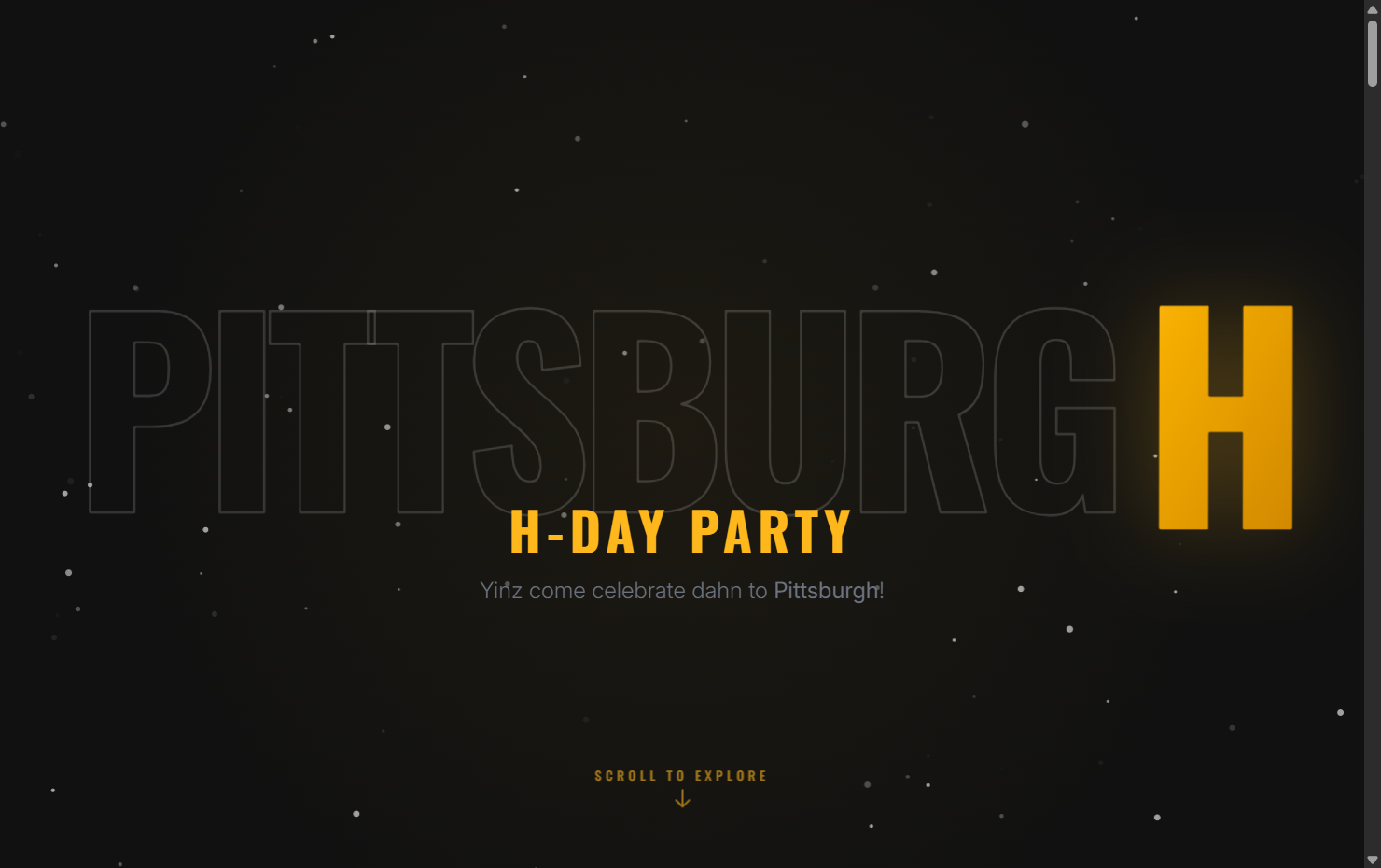 H Day Party Header
