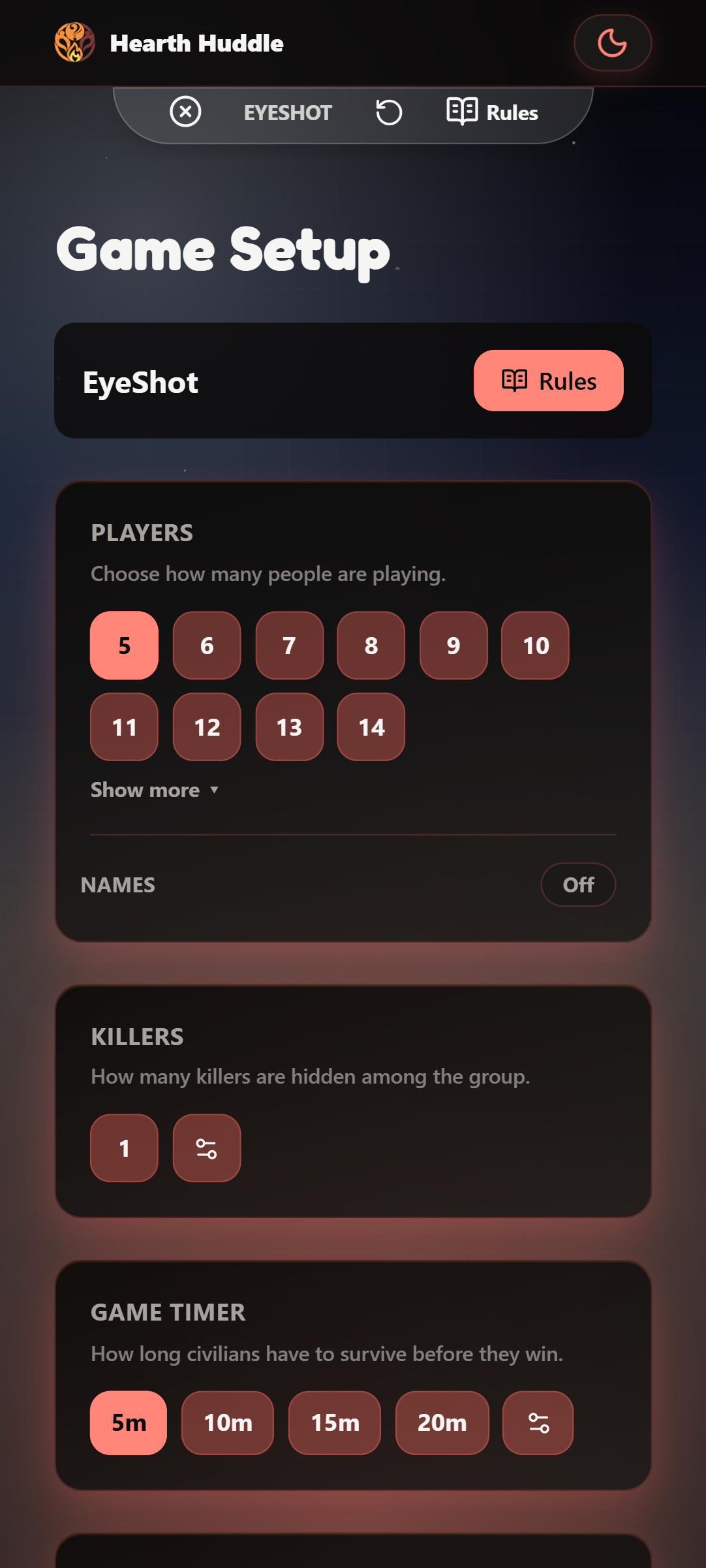 Lobby Screen