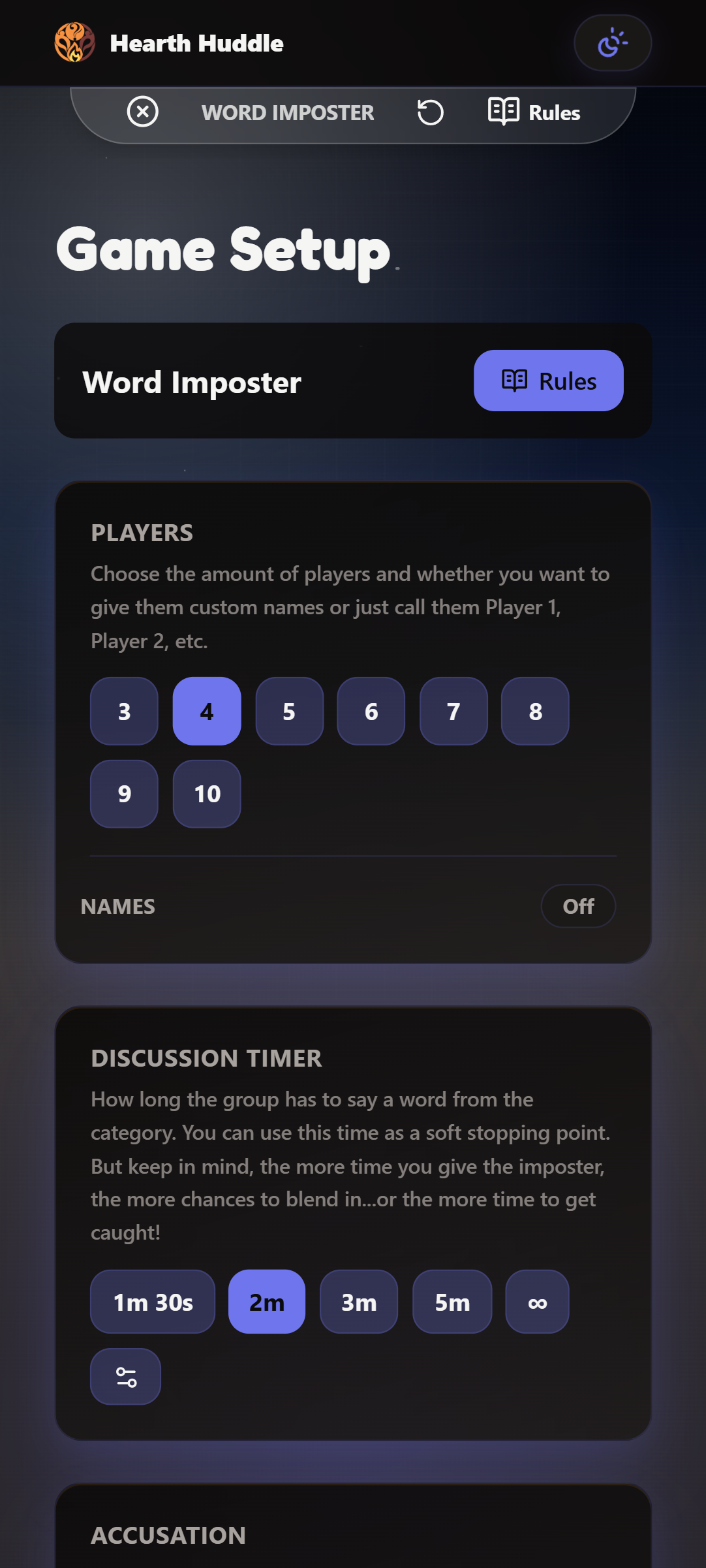 Lobby Screen