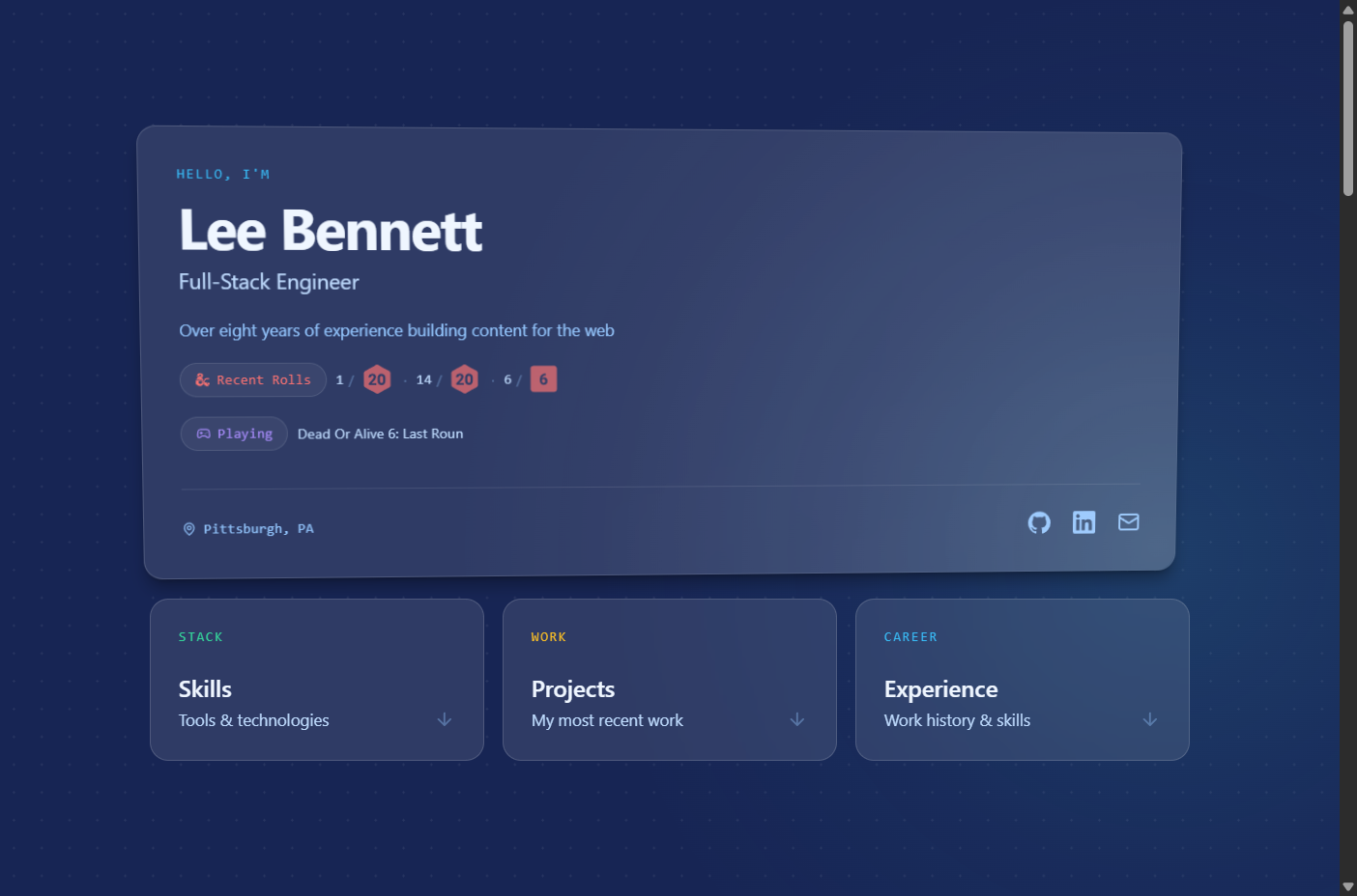 Header Hover