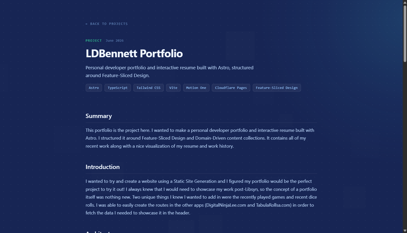 Project Page