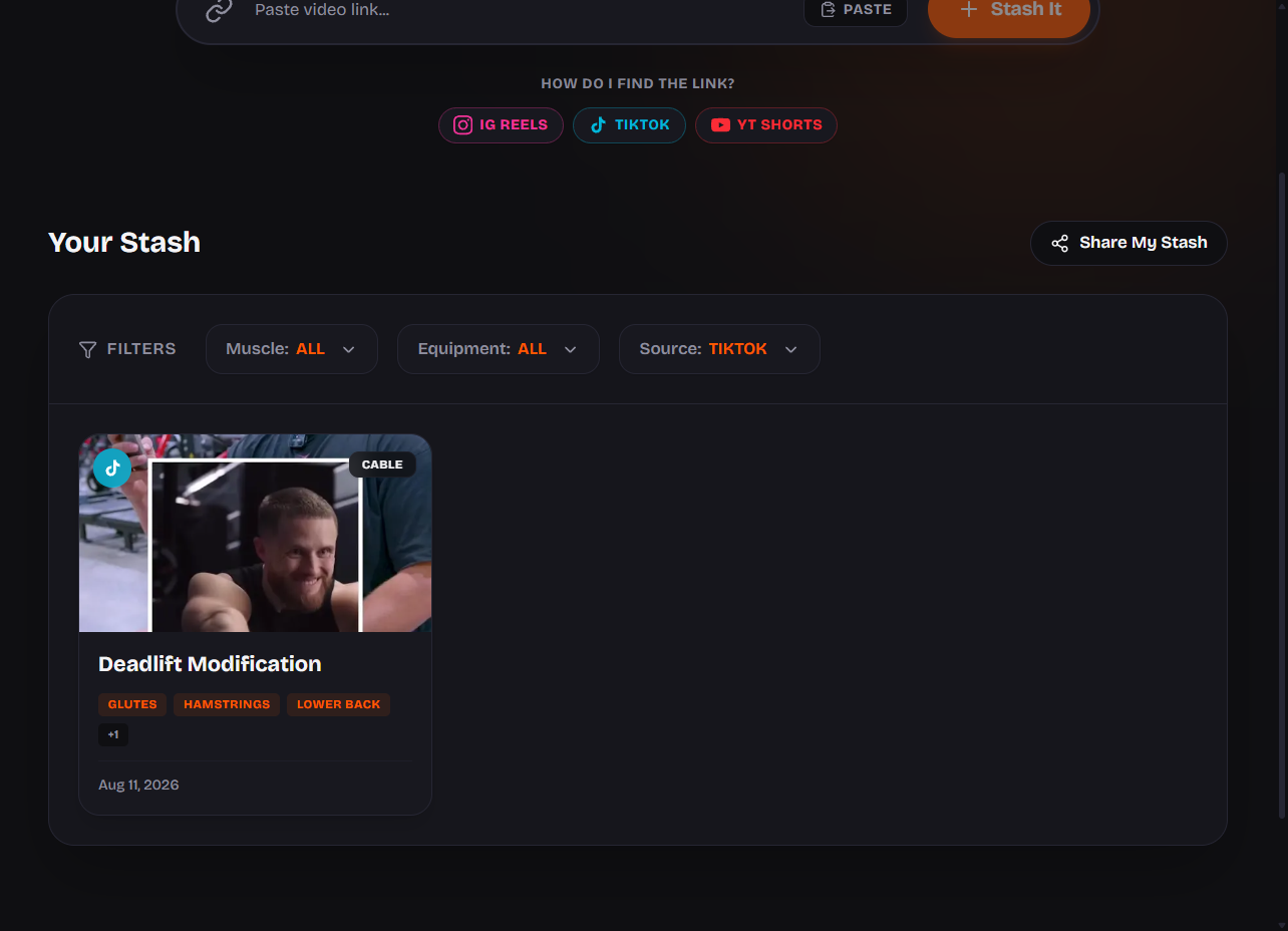 Main Dashboard with Filters