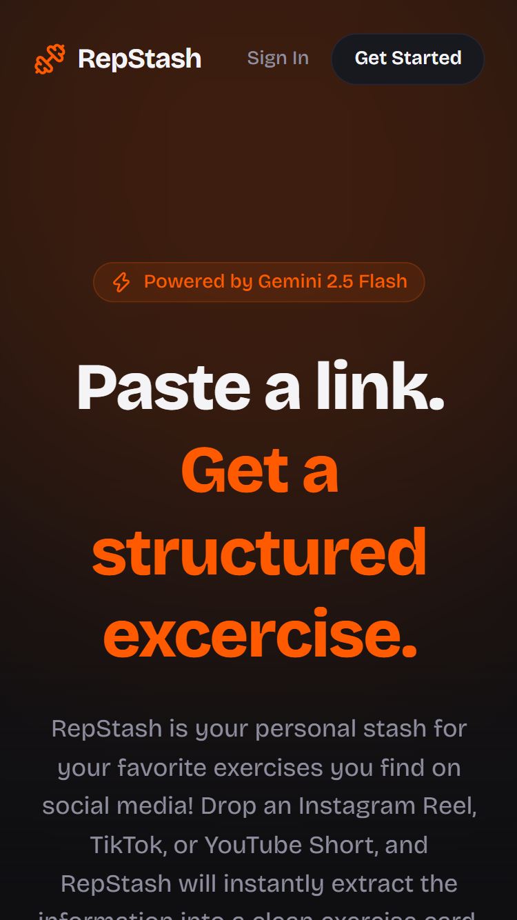 Landing Page
