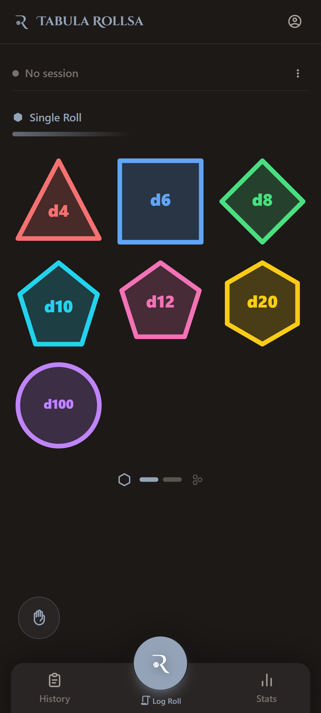 Roll Page - Fighter Theme