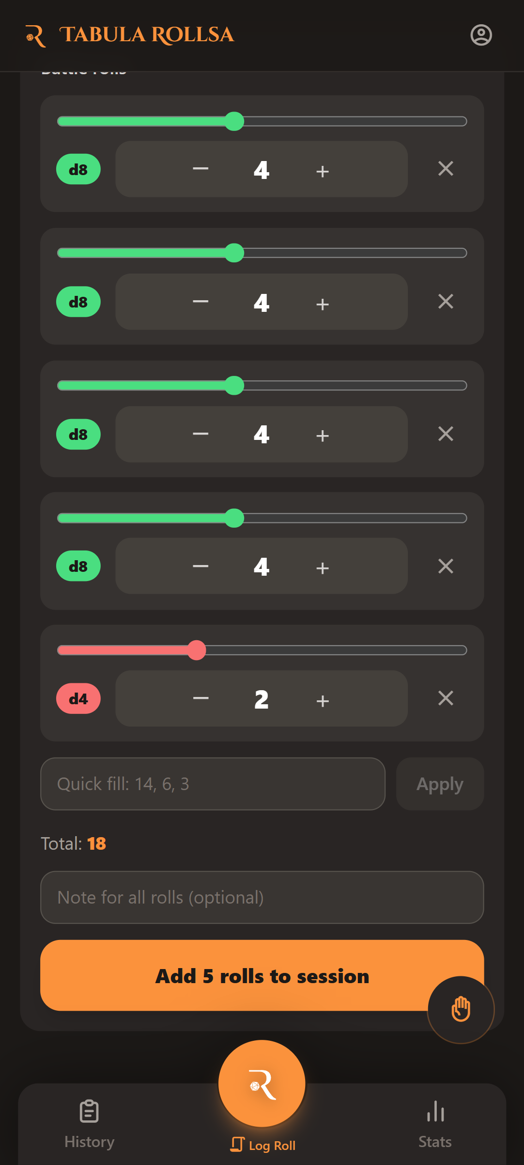 Roll Page: Multi