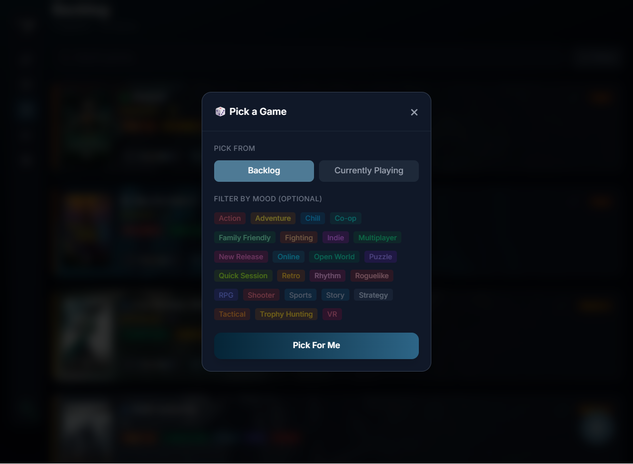 Random Game Picker